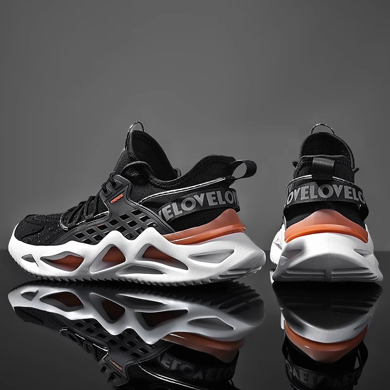 New Men's Running Shoes Breathable Reflective Sneakers High Quality Rubber No-slip Sports Shoes Comfortable All-match Zapatillas
New Men's Running Shoes Breathable Reflective Sneakers High Quality Rubber No-slip Sports Shoes Comfortable All-match Zapatillas