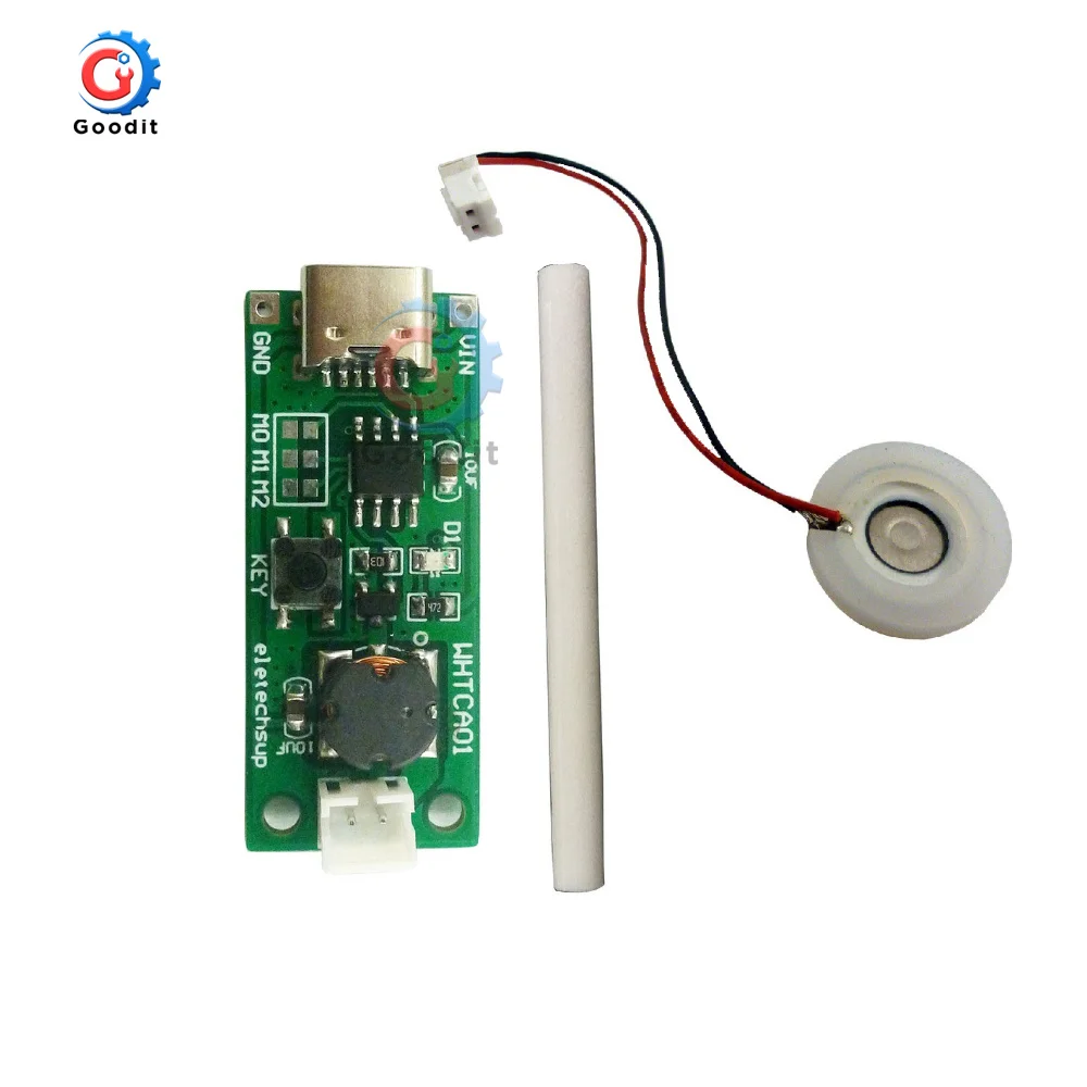 1pcs USB Mini Humidifier DIY Kits Mist Maker and Driver Circuit Board Fogger Atomization Film Atomizer Sheet Mini Oscillating
1pcs USB Mini Humidifier DIY Kits Mist Maker and Driver Circuit Board Fogger Atomization Film Atomizer Sheet Mini Oscillating