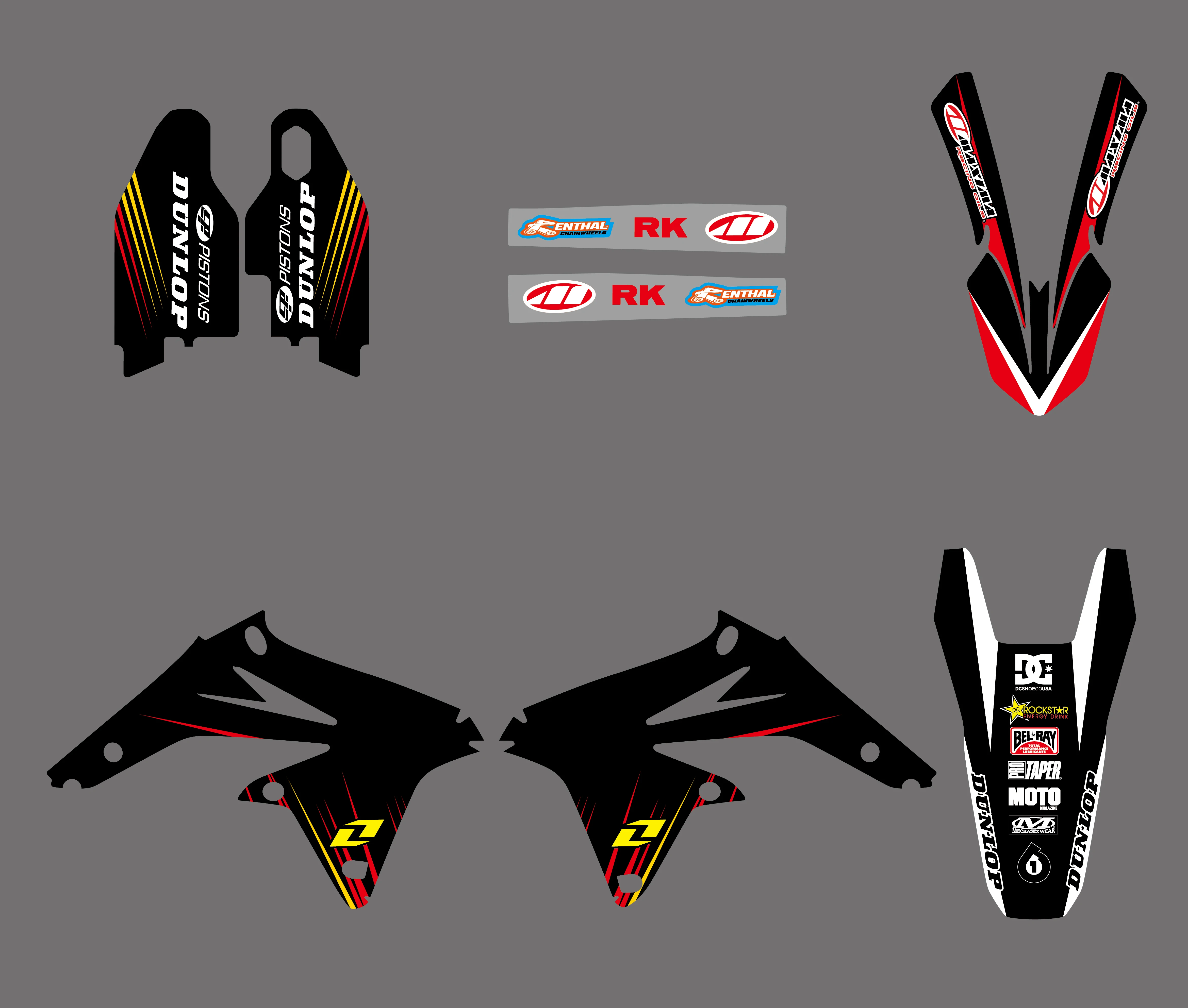 0149 Black NEW TEAM DECALS STICKERS GraphicS FOR RMZ450 2008 2009 2010 2011 2012
0149 Black NEW TEAM DECALS STICKERS GraphicS FOR RMZ450 2008 2009 2010 2011 2012