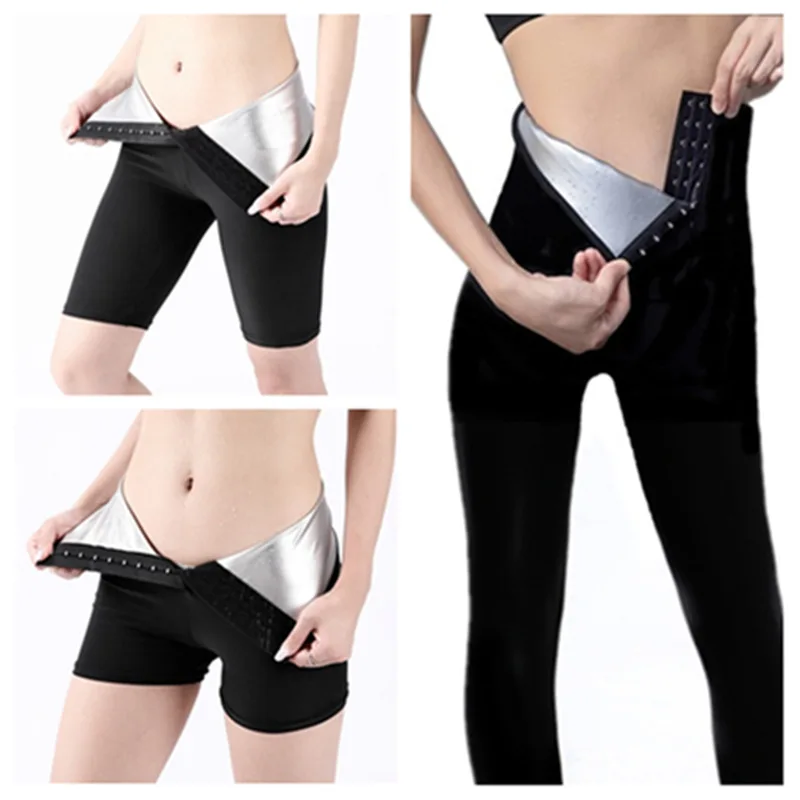 Women Abdomen Fitness Sweating Leggings Weight Loss Yoga Sports Sauna Shapers Pants Breasted Pants -40
Women Abdomen Fitness Sweating Leggings Weight Loss Yoga Sports Sauna Shapers Pants Breasted Pants -40