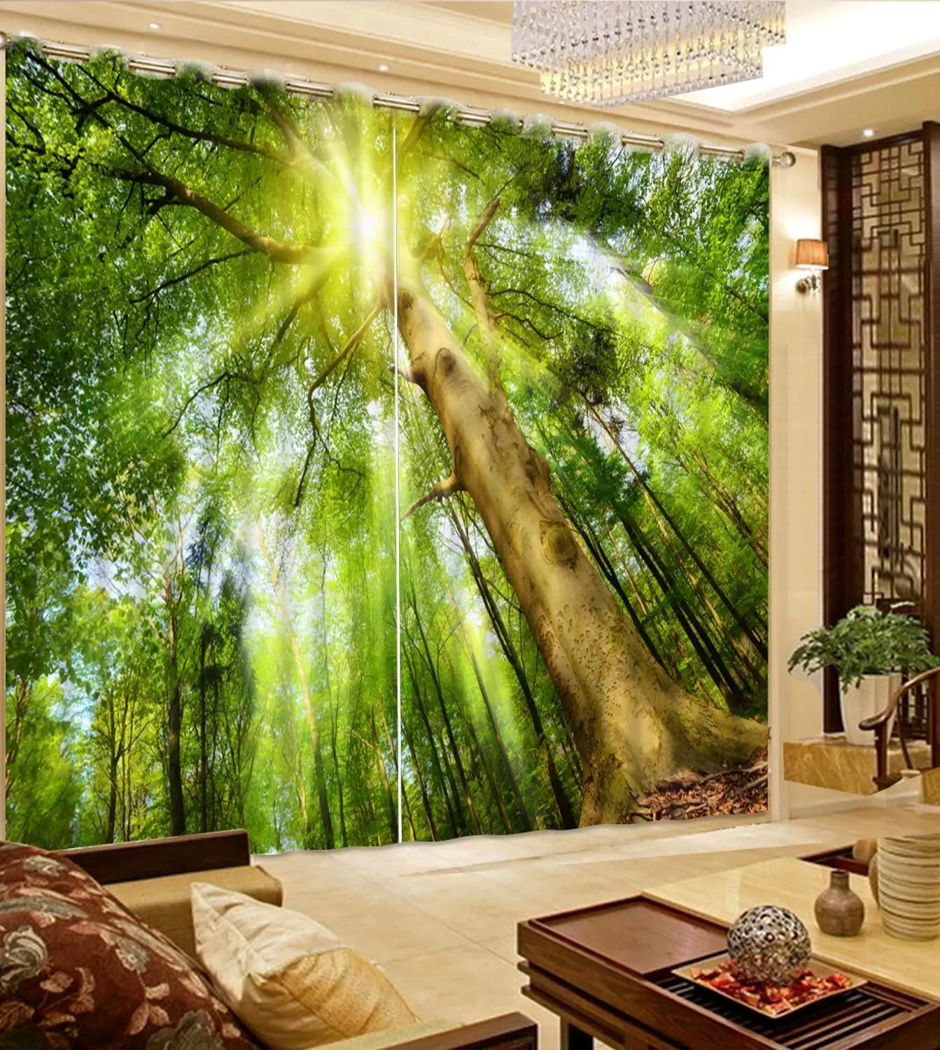 custom Efficient blackout curtains window curtain living room bedroom Sunshine forest windows decoration cortinas
custom Efficient blackout curtains window curtain living room bedroom Sunshine forest windows decoration cortinas