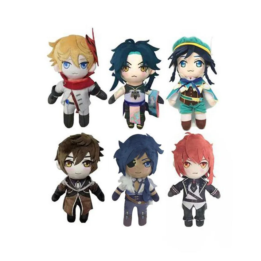 Takerlama 1PCS 25CM Genshin Impact Plush Doll Venti Tartaglia Zhong Li Figure Stuffed Kawai Doll Toys Game Props Sofa Ornaments
Takerlama 1PCS 25CM Genshin Impact Plush Doll Venti Tartaglia Zhong Li Figure Stuffed Kawai Doll Toys Game Props Sofa Ornaments