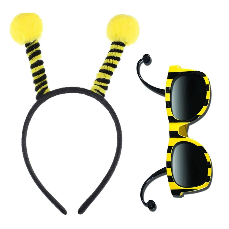 Bee Party Costume Cosplay Accessory Bee with Tentacle Hair Bands Hair Hoop for Kids Women Festival Decoration
Bee Party Costume Cosplay Accessory Bee with Tentacle Hair Bands Hair Hoop for Kids Women Festival Decoration