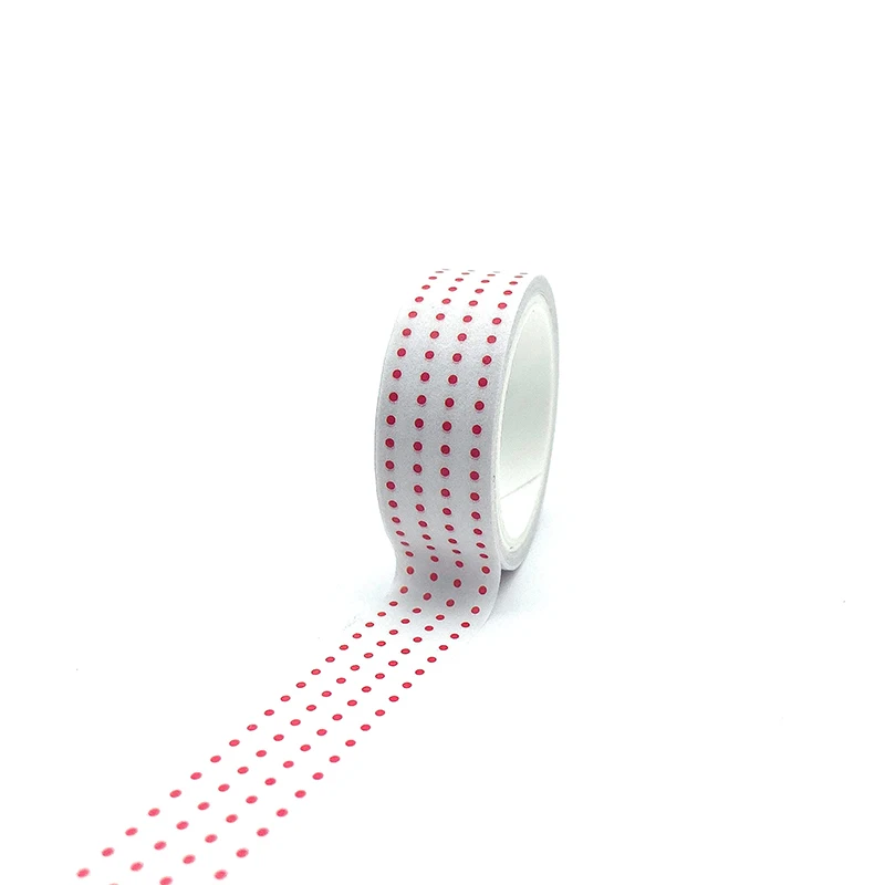 10pcs/lot 15MM*5M Red Dot White Washi Tape Japanese Paper DIY Planner Masking Tape Decorative Stationery washi tape
10pcs/lot 15MM*5M Red Dot White Washi Tape Japanese Paper DIY Planner Masking Tape Decorative Stationery washi tape