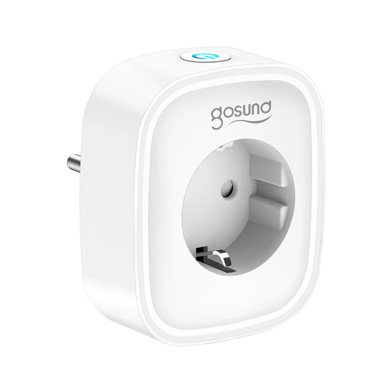 Gosund WiFi ЕС умная розетка, 16А/3680 Вт, Tuya/Smart life APP дистанционное управление Умный дом, работает с Alexa и Google Home
Gosund WiFi ЕС умная розетка, 16А/3680 Вт, Tuya/Smart life APP дистанционное управление Умный дом, работает с Alexa и Google Home