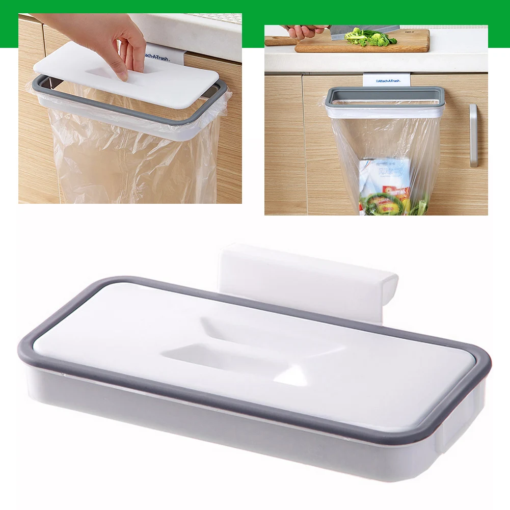 Cabinet Cupboard Hanging Trash Bag Drawer Storage Holder Rubbish Organizer Plastic Kitchen hanging trash rack for garbage bags
Cabinet Cupboard Hanging Trash Bag Drawer Storage Holder Rubbish Organizer Plastic Kitchen hanging trash rack for garbage bags