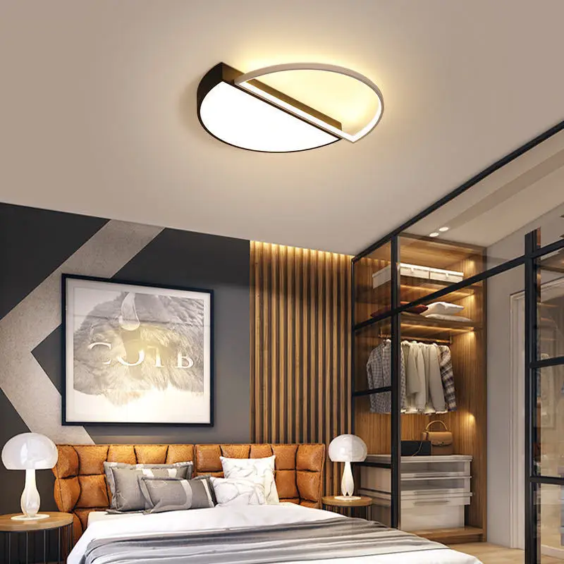 

Современная светодиодная потолочная лампа для балкона, крыльца, ресторана, гостиной, коридора светодиодный потолочный светильник, вентиля...