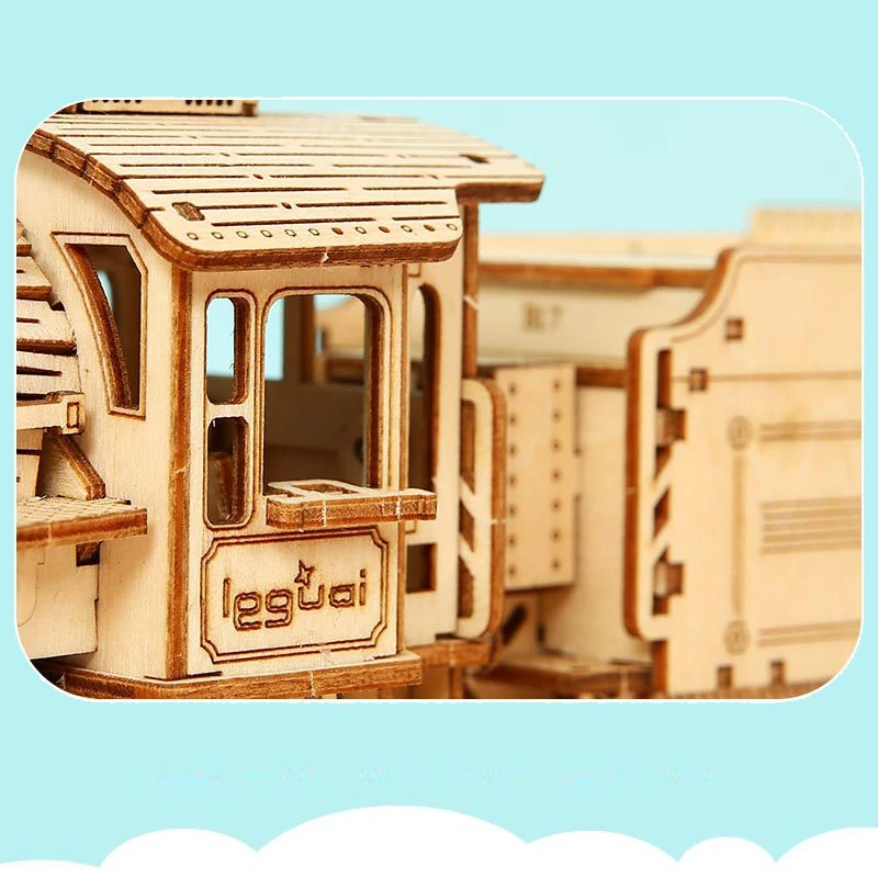 3D Wooden Puzzle Steam Train Model DIY Assembly Model Building Kits for Children Kids Birthday Gift Toy Diy Craft Toys
3D Wooden Puzzle Steam Train Model DIY Assembly Model Building Kits for Children Kids Birthday Gift Toy Diy Craft Toys