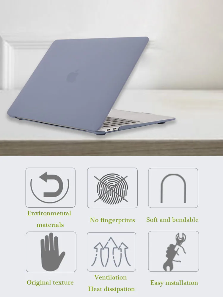 Colorful Ultra-thin Soft Case for Macbook Air 11 12 13 Pro 15 16 Matte Clear Cover for Apple Laptop Protective Shell A1932
Colorful Ultra-thin Soft Case for Macbook Air 11 12 13 Pro 15 16 Matte Clear Cover for Apple Laptop Protective Shell A1932