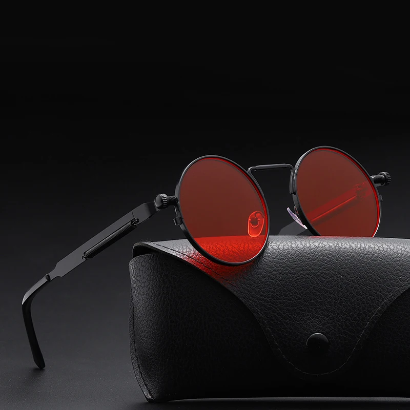 2020 Classic New Punk Sunglasses Women Anti-reflective Mirror Round Metal Sun Glasses Vintage Men New Spring Glasses Uv400
2020 Classic New Punk Sunglasses Women Anti-reflective Mirror Round Metal Sun Glasses Vintage Men New Spring Glasses Uv400