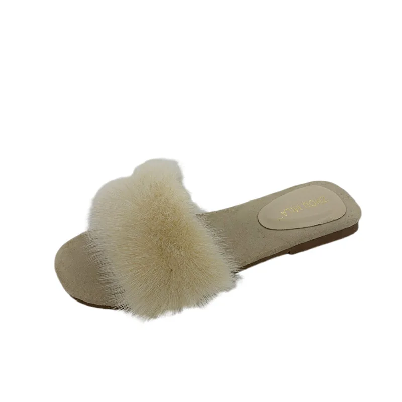 Female Shoes Slippers Casual Fur Flip Flops Slides Low 2021 Luxury Plush Summer Flat Rubber Rome Hoof Heels Basic PU Fabric
Female Shoes Slippers Casual Fur Flip Flops Slides Low 2021 Luxury Plush Summer Flat Rubber Rome Hoof Heels Basic PU Fabric