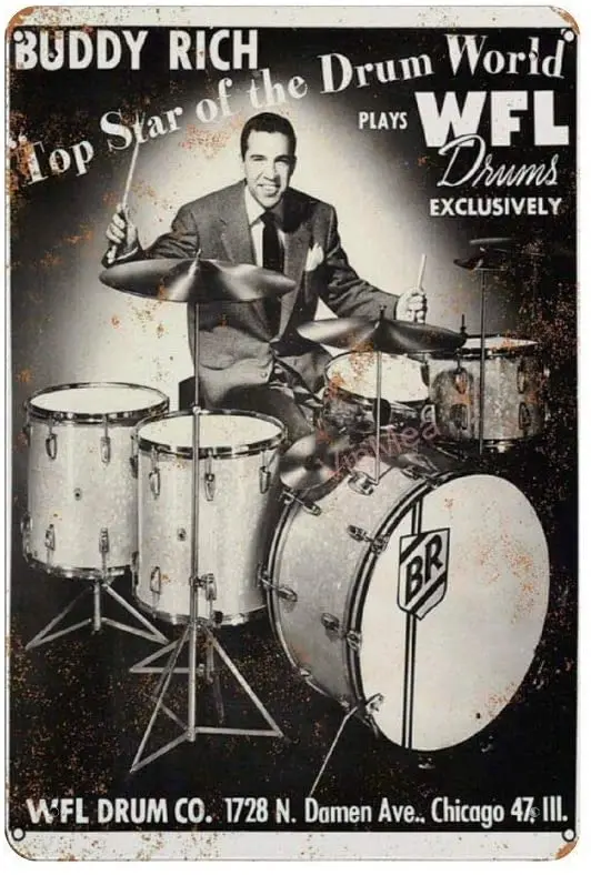 Top Star of The Drum World Retro Metal Tin Sign Plaque Poster Wall Decor Art Shabby Chic Gift
Top Star of The Drum World Retro Metal Tin Sign Plaque Poster Wall Decor Art Shabby Chic Gift