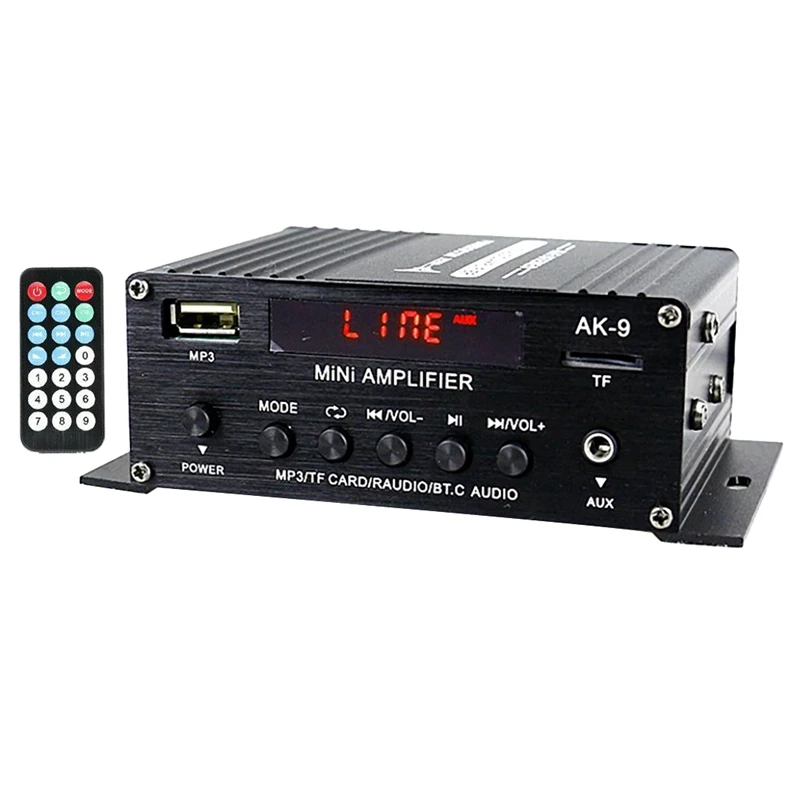 12V 2CH Digital Power Amplifier HiFi Bluetooth USB Stereo Audio MP3 FM AMP Radio for Home Car
12V 2CH Digital Power Amplifier HiFi Bluetooth USB Stereo Audio MP3 FM AMP Radio for Home Car