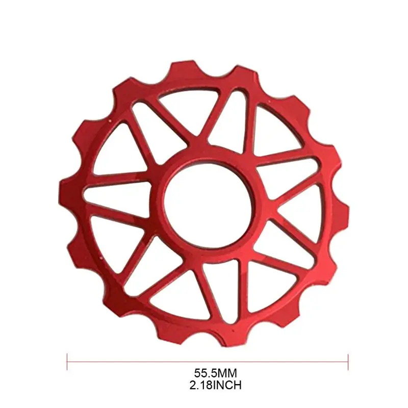 New MTB Road Bike Bicycle 14T Rear Guide Wheel Aluminum Alloy Ceramic Bearing Pulley
New MTB Road Bike Bicycle 14T Rear Guide Wheel Aluminum Alloy Ceramic Bearing Pulley