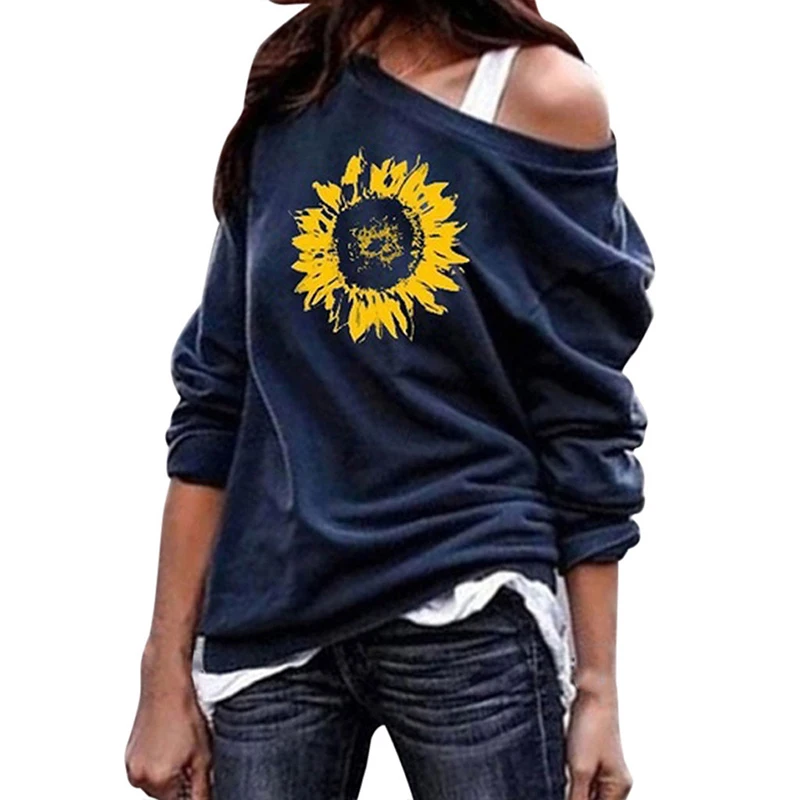 Autumn Fashion O Neck Women Sweatshirts Long Sleeve Flower Pattern Sweatshirt Casual off shoulder Hoodies
Autumn Fashion O Neck Women Sweatshirts Long Sleeve Flower Pattern Sweatshirt Casual off shoulder Hoodies