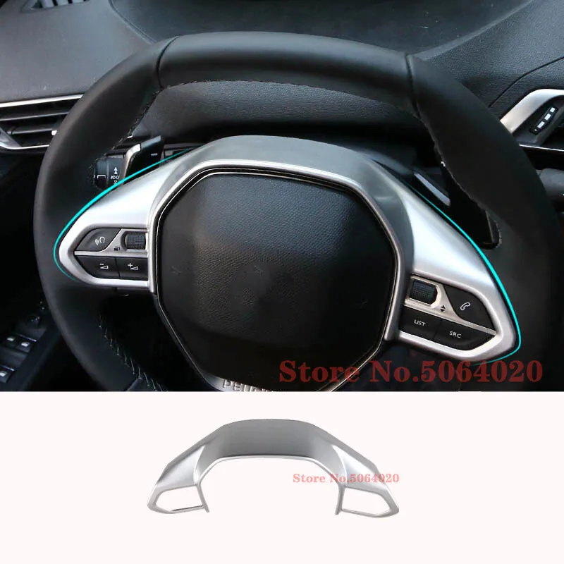 ABS Matte For PEUGEOT 3008 3008GT 4008 5008 2017 Car Steering Wheel Decoration cover Trim Car Styling Accessories 1pcs
ABS Matte For PEUGEOT 3008 3008GT 4008 5008 2017 Car Steering Wheel Decoration cover Trim Car Styling Accessories 1pcs