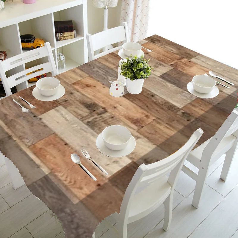 Classic Wood Grain Tablecloth Coffee Table for Living Room Dinning Table Cover Table Cloth Rectangular Dining Table Decor
Classic Wood Grain Tablecloth Coffee Table for Living Room Dinning Table Cover Table Cloth Rectangular Dining Table Decor