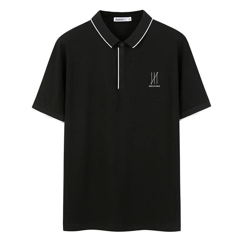 2021 New Summer Casual Short-sleeved Polo Shirt Men's Lapel Fashion Regular Casual Thin Section Breathable Letter Short Section
2021 New Summer Casual Short-sleeved Polo Shirt Men's Lapel Fashion Regular Casual Thin Section Breathable Letter Short Section