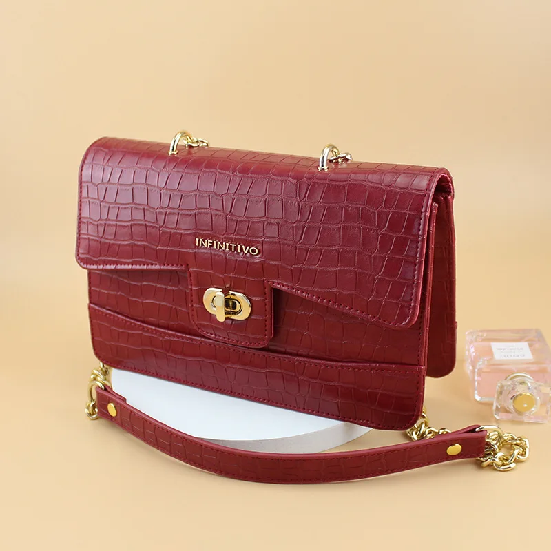 202020new Autumn and Winter Women's Bags Alligator Print Handbag Fashion Trendy One-Shoulder Crossbody Bag Underarm Bag
202020new Autumn and Winter Women's Bags Alligator Print Handbag Fashion Trendy One-Shoulder Crossbody Bag Underarm Bag