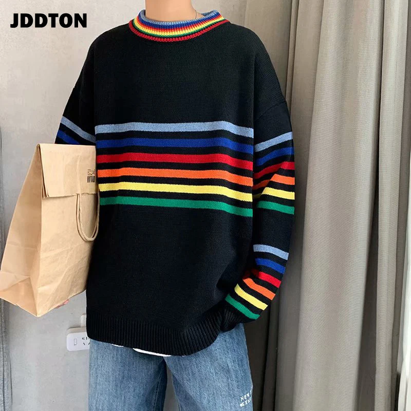 JDDTON Casual Sweater Men Harajuku Sweatshirt O-Neck Fashion Long Sleeve Sweaters Hip Hop Female Male Pullover Streetwear JE488
JDDTON Casual Sweater Men Harajuku Sweatshirt O-Neck Fashion Long Sleeve Sweaters Hip Hop Female Male Pullover Streetwear JE488