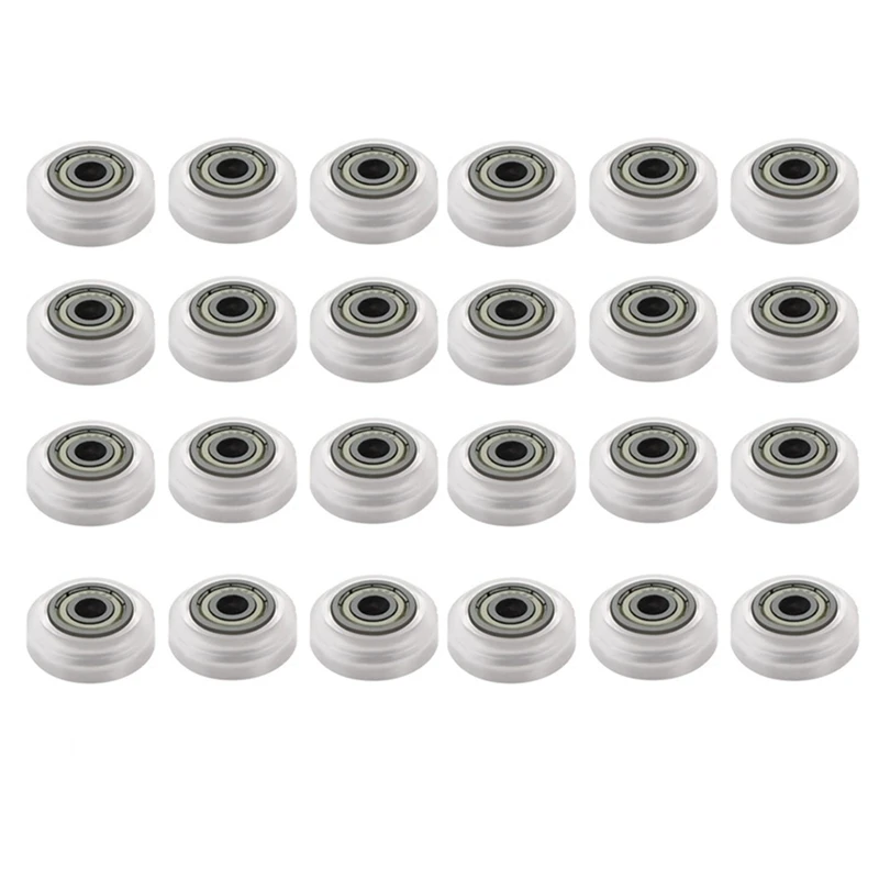 24 Pcs 3D Printer Transparent POM Wheel Plastic Pulley Linear Bearing for Creality CR-10 S5 Ender 3 Pro Printer
24 Pcs 3D Printer Transparent POM Wheel Plastic Pulley Linear Bearing for Creality CR-10 S5 Ender 3 Pro Printer