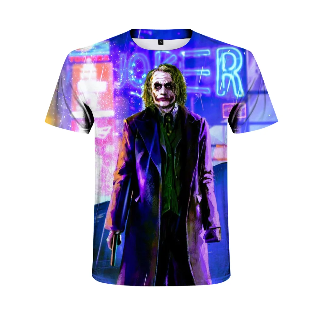 2021 Summer New Men's Short-sleeved 3d Printing Fashion Clown Pattern T-shirt Soft High-quality T-shirt
2021 Summer New Men's Short-sleeved 3d Printing Fashion Clown Pattern T-shirt Soft High-quality T-shirt