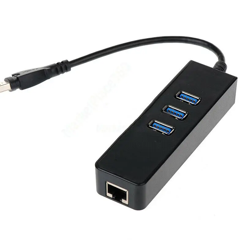 Гигабитный сетевой адаптер Ethernet RJ45 LAN USB 3,0 концентратор 3 порта для компьютера ноутбука
Гигабитный сетевой адаптер Ethernet RJ45 LAN USB 3,0 концентратор 3 порта для компьютера ноутбука
