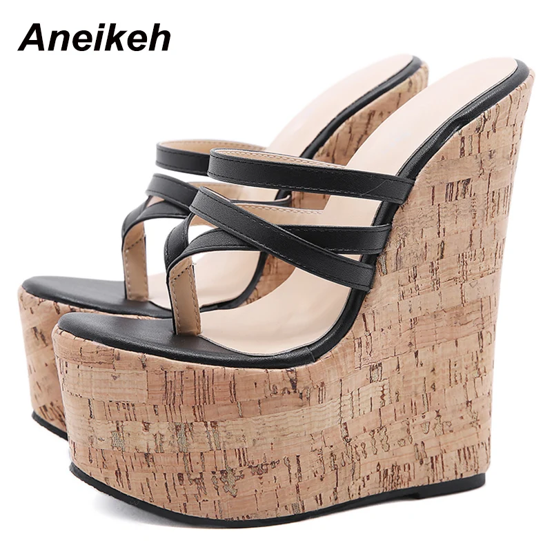 Aneikeh Femmes Chaussures Sexy Slippers Women 2021 Summer Wedges Platform High Heel Fashion Slip On Rome Narrow Band Party Shoes
Aneikeh Femmes Chaussures Sexy Slippers Women 2021 Summer Wedges Platform High Heel Fashion Slip On Rome Narrow Band Party Shoes