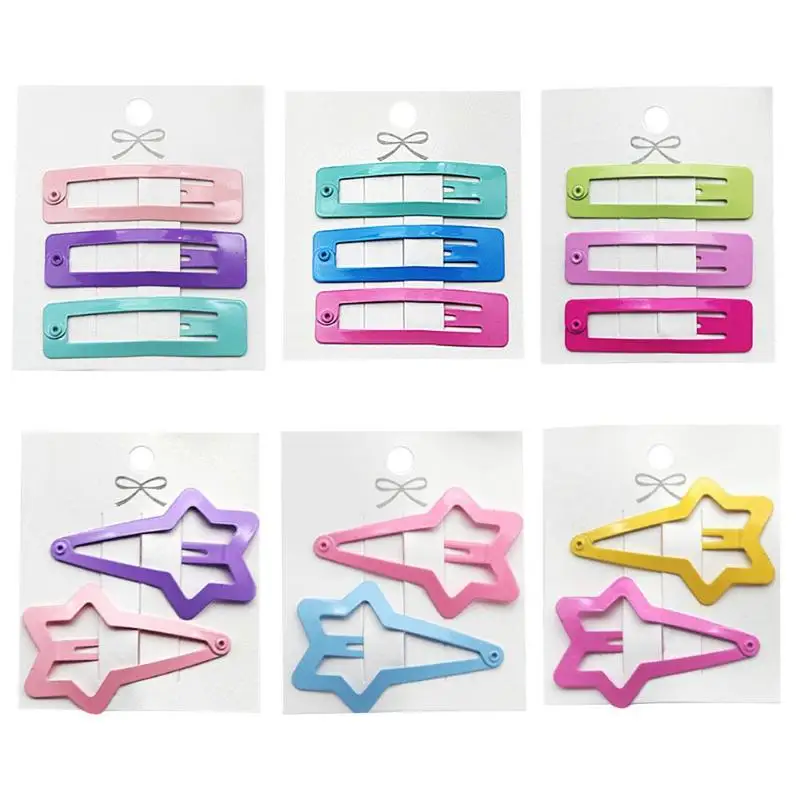 Korean Hair Clips Women Best Sellers Metal Plating Ornaments Fashion Jewelry Candy Star Barrettes Girls Children Hairpins 
Korean Hair Clips Women Best Sellers Metal Plating Ornaments Fashion Jewelry Candy Star Barrettes Girls Children Hairpins