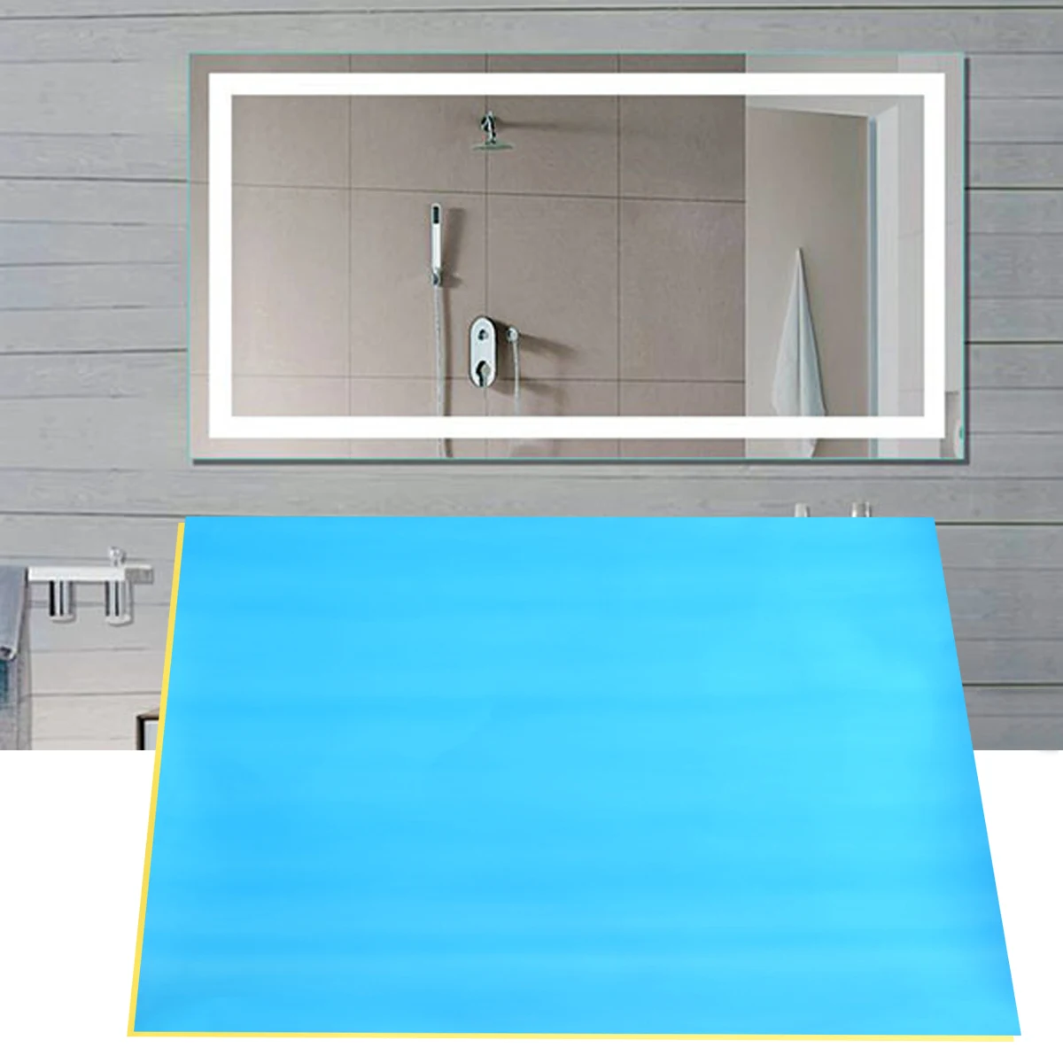 50cm Square Mirror Wall Stickers Home Decoration Foil DIY Decor Living Room Art Wallpaper Mirror Sticker
50cm Square Mirror Wall Stickers Home Decoration Foil DIY Decor Living Room Art Wallpaper Mirror Sticker