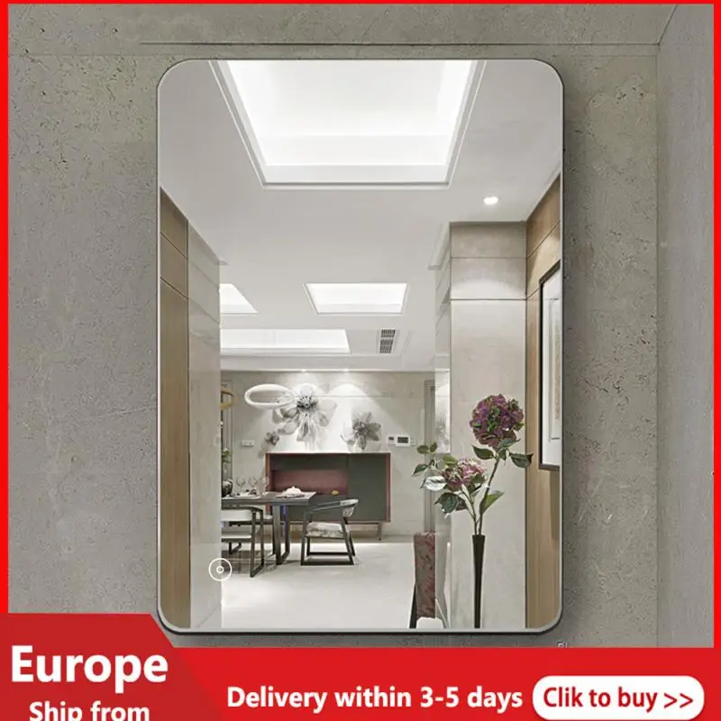 Bathroom Mirror With Touch Bath Mirrors Cool White 4mm Aluminum Alloy Frame Copper-free Mercury Waterproof 70x50 Home Mirror HWC
Bathroom Mirror With Touch Bath Mirrors Cool White 4mm Aluminum Alloy Frame Copper-free Mercury Waterproof 70x50 Home Mirror HWC