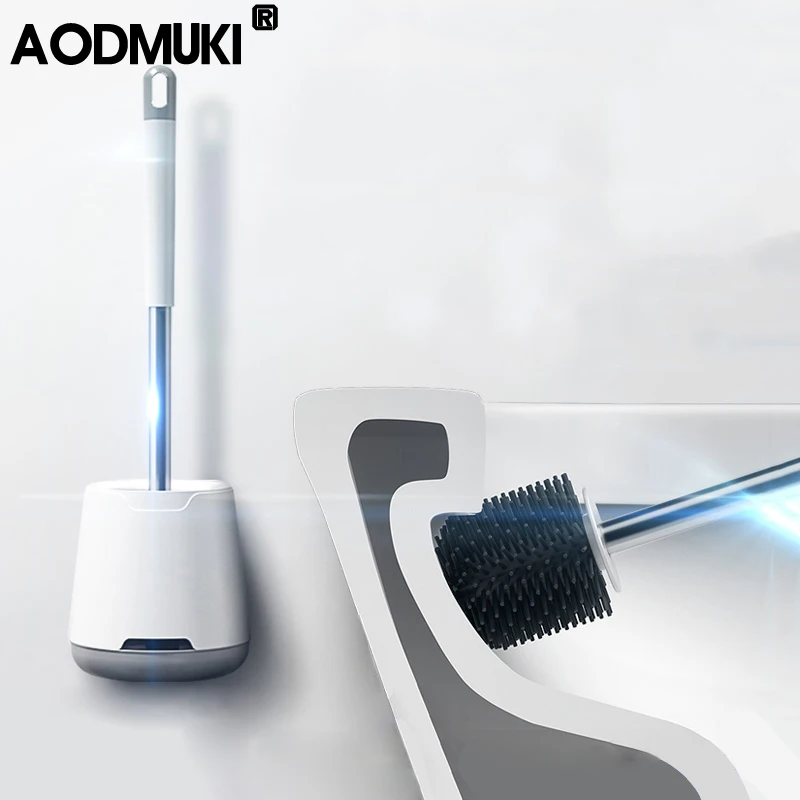 TPR Toilet Brush No Dead Corner Soft Hair Wash Toilet Brush Wall-Mounted Wall-Mounted Household Artifact Toilet Cleaning Kit
TPR Toilet Brush No Dead Corner Soft Hair Wash Toilet Brush Wall-Mounted Wall-Mounted Household Artifact Toilet Cleaning Kit