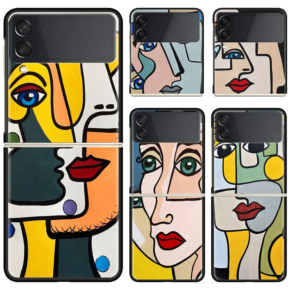 Phone Case For Samsung Galaxy Z Flip 3 5G Black Hard Cover ZFlip 3 Luxury Shockproof Bumper Cases Fundas Picasso Abstract Art
Phone Case For Samsung Galaxy Z Flip 3 5G Black Hard Cover ZFlip 3 Luxury Shockproof Bumper Cases Fundas Picasso Abstract Art