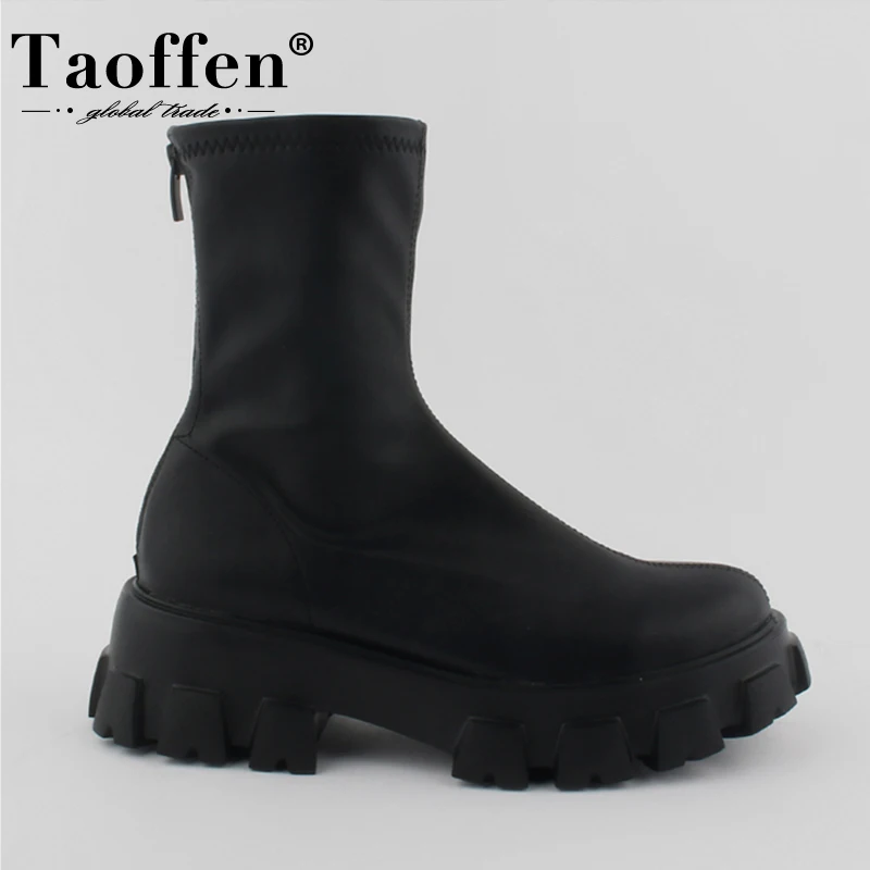 Женские кожаные полусапожки Taoffen, зимние теплые полусапожки размеров 34-41 на платформе и высоком каблуке, зима 2022
Женские кожаные полусапожки Taoffen, зимние теплые полусапожки размеров 34-41 на платформе и высоком каблуке, зима 2022