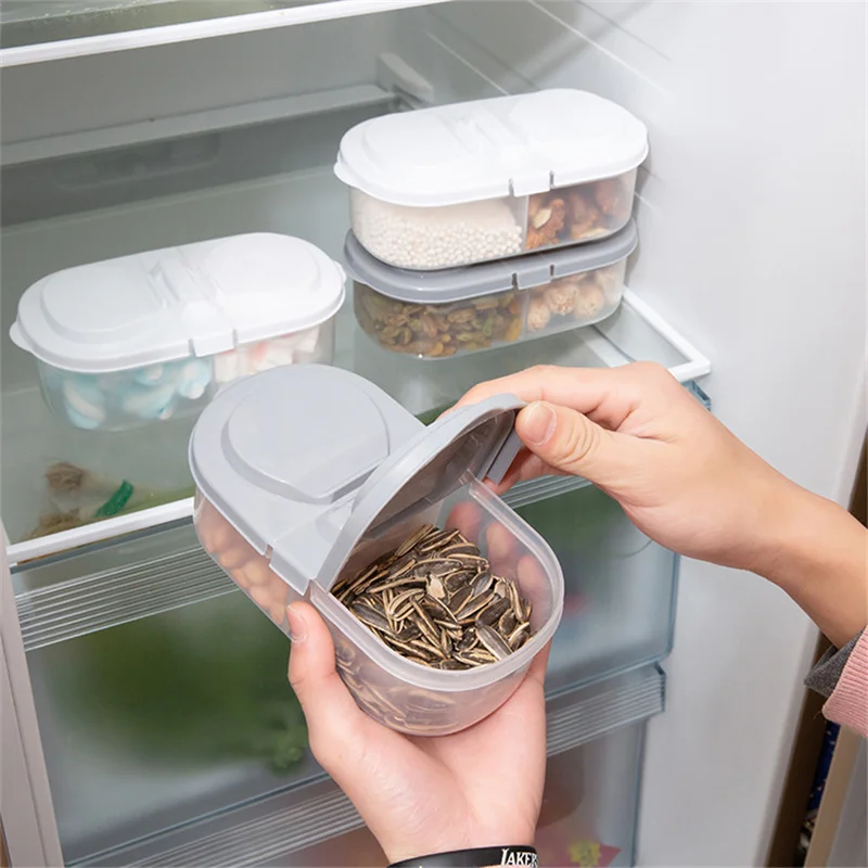 Double-Compartment Sealed Box Kitchen Storage Organizer Multifunctional Food Fruit Basket For Refrigerator Plastic Storage Box
Double-Compartment Sealed Box Kitchen Storage Organizer Multifunctional Food Fruit Basket For Refrigerator Plastic Storage Box