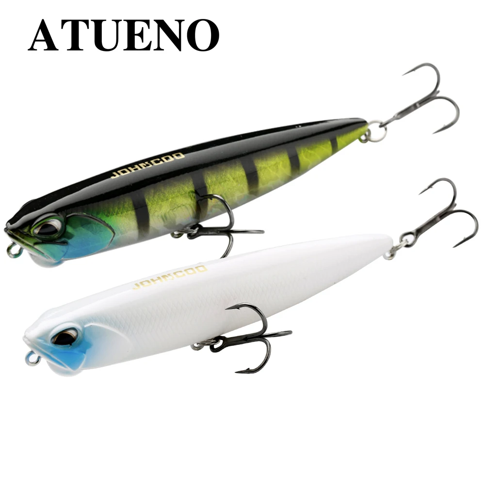 ATUENO 65mm 100mm 1 Pcs Pencil Lure Fishing Lure Pesca Hooks Wobbler Tackle Crankbait Artificial Japan Hard Bait Swimbait
ATUENO 65mm 100mm 1 Pcs Pencil Lure Fishing Lure Pesca Hooks Wobbler Tackle Crankbait Artificial Japan Hard Bait Swimbait