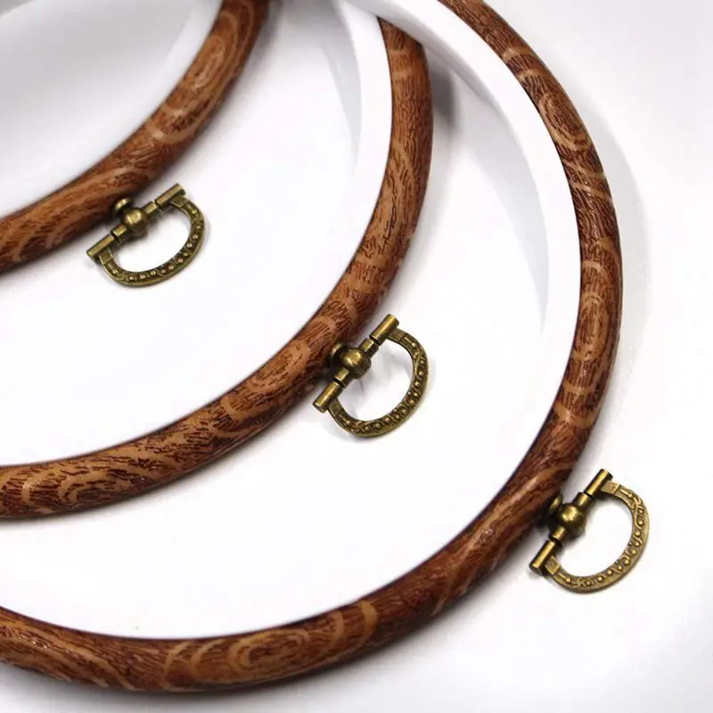 3 Pieces 5.3 inch Round Embroidery Hoops Bulk Imitated Wood Circle Cross Stitch Hoop Ring CNIM Hot
3 Pieces 5.3 inch Round Embroidery Hoops Bulk Imitated Wood Circle Cross Stitch Hoop Ring CNIM Hot