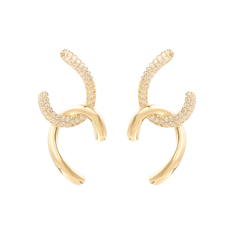 2021 New Design Geometric Cross Metal Zircon Earrings For Woman Fashion Korean Jewelry Wedding Party Girls Luxury Earrings
2021 New Design Geometric Cross Metal Zircon Earrings For Woman Fashion Korean Jewelry Wedding Party Girls Luxury Earrings