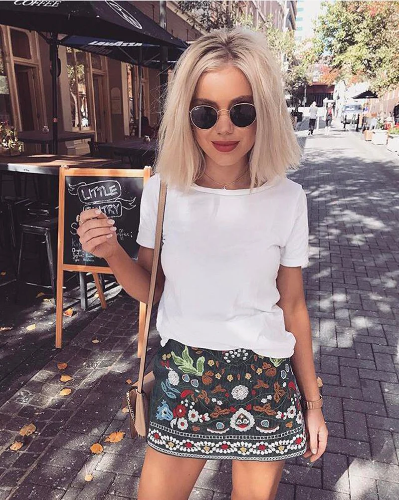 Summer Retro Skirts Women Elastic High Waist Mini Skirts Casual Floral Print Mini A-line Skirts Jupe Mujer
Summer Retro Skirts Women Elastic High Waist Mini Skirts Casual Floral Print Mini A-line Skirts Jupe Mujer