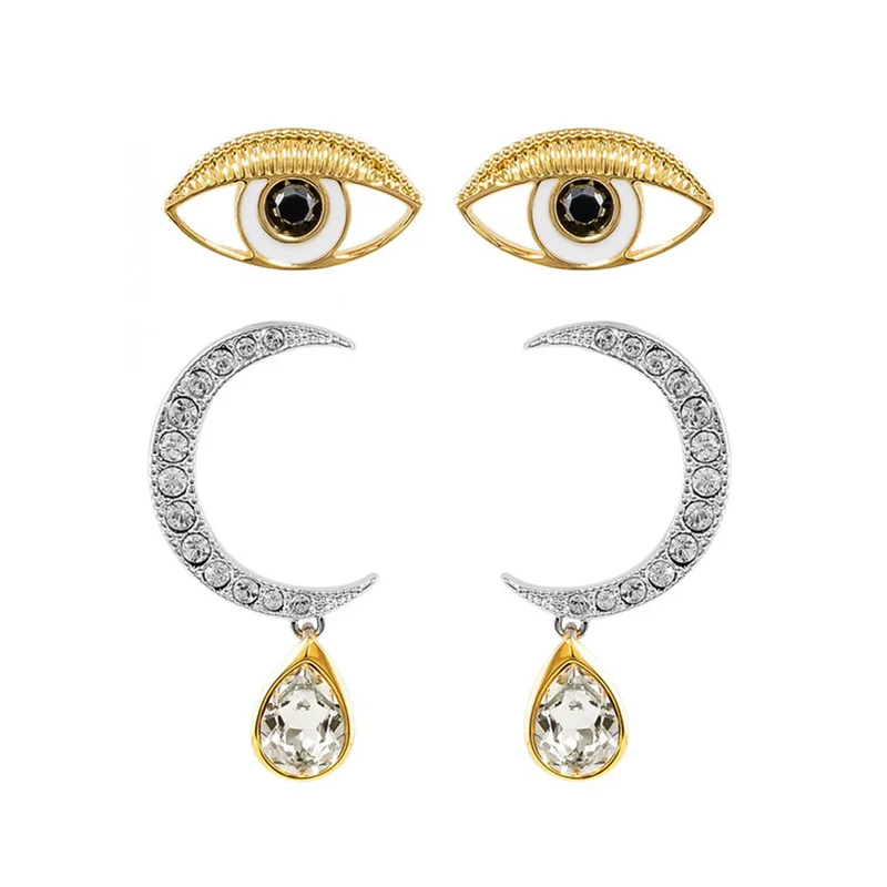 High-quality SWA, Fashion Jewelry Gypsy Demon Eye Crystal Female Pendant Necklace Female Jewelry Gift Romantic for Girlfriend
High-quality SWA, Fashion Jewelry Gypsy Demon Eye Crystal Female Pendant Necklace Female Jewelry Gift Romantic for Girlfriend
