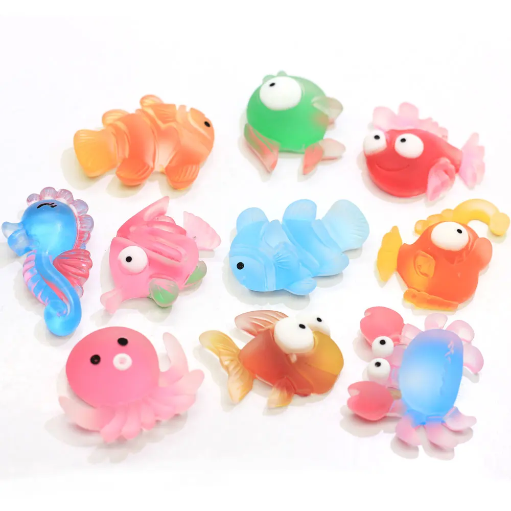 50/100pcs Cute Flat Back Resin Cabochon Miniature Ocean Starfish Seahorse Crab Octopus Mix Style Animal DIY Resin Craft Accessor
50/100pcs Cute Flat Back Resin Cabochon Miniature Ocean Starfish Seahorse Crab Octopus Mix Style Animal DIY Resin Craft Accessor