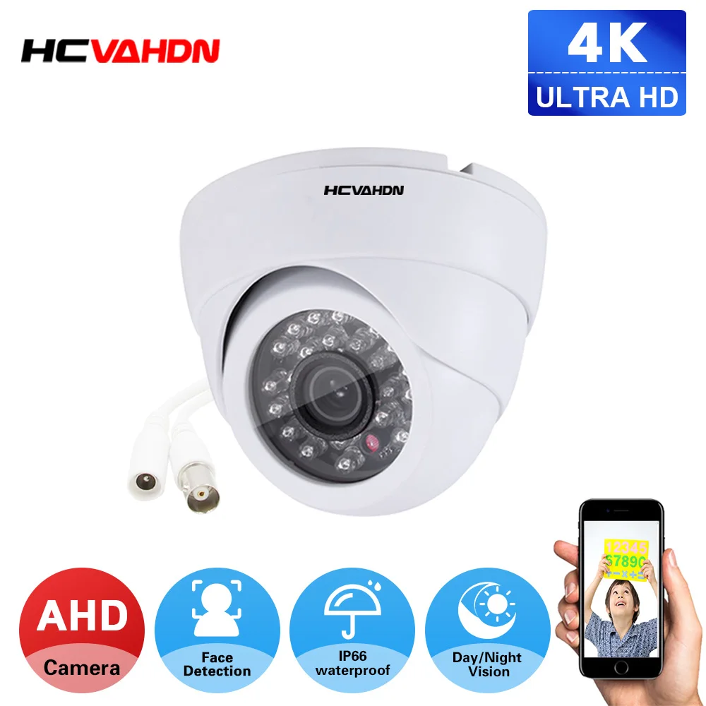 HCVAHDN 3,6 МП камера видеонаблюдения 5 Мп мм HD объектив 90 градусов панорамная AHD камера ночного видения Водонепроницаемая наружная 1 шт. купольна...
HCVAHDN 3,6 МП камера видеонаблюдения 5 Мп мм HD объектив 90 градусов панорамная AHD камера ночного видения Водонепроницаемая наружная 1 шт. купольна...