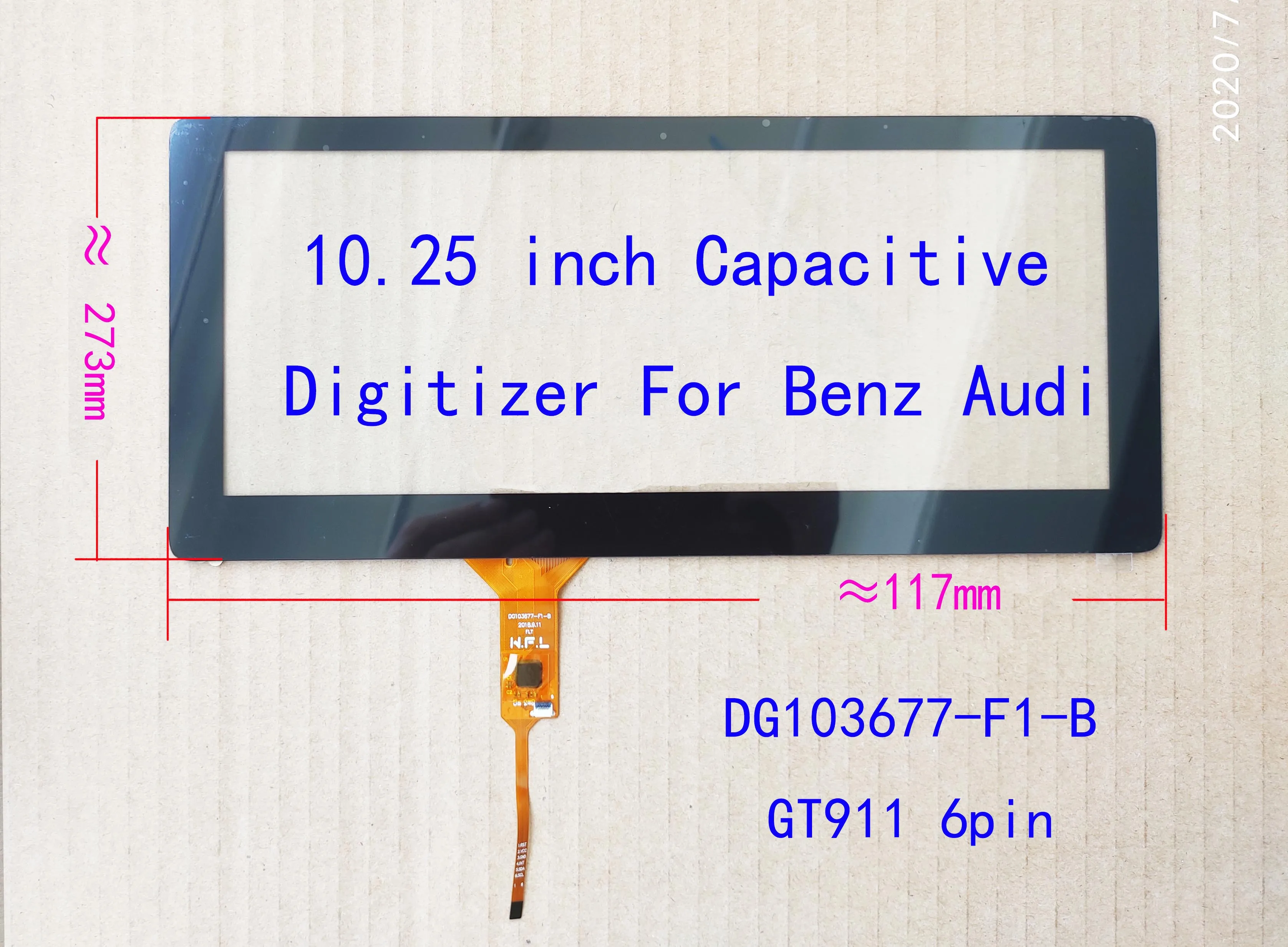 10.25 Inch 10.3 Inch Touch Screen Glass Digitizer Hand Writer For Car Navigation Radio Benz GLK C GLA 6pin WFL-DG103677-F1-B
10.25 Inch 10.3 Inch Touch Screen Glass Digitizer Hand Writer For Car Navigation Radio Benz GLK C GLA 6pin WFL-DG103677-F1-B