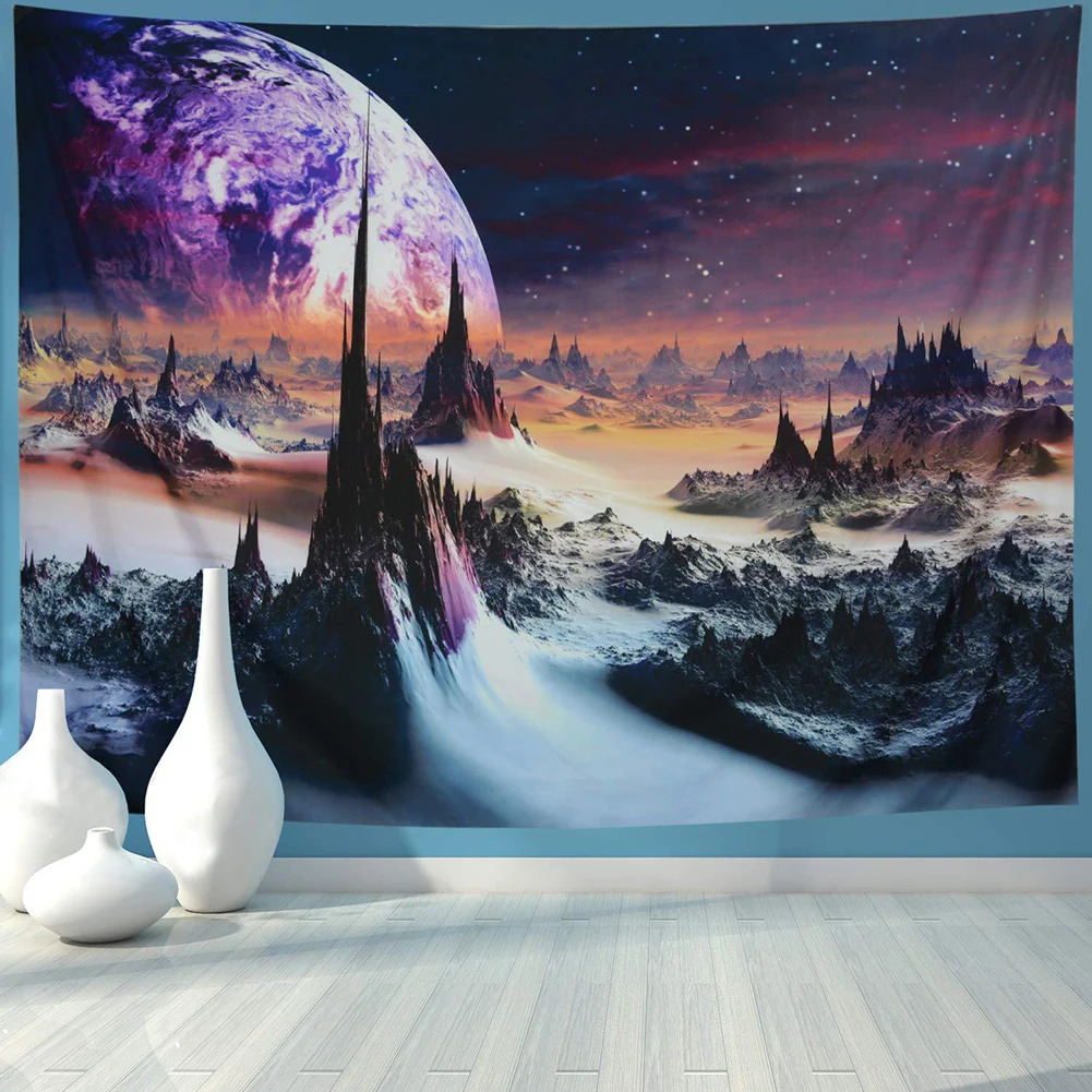 Psychedelic Tapestry Wall Hanging Decor Wall Cloth Tapestries Psychedelic Hippie Night Moon Tapestry Wall Carpet Decorations
Psychedelic Tapestry Wall Hanging Decor Wall Cloth Tapestries Psychedelic Hippie Night Moon Tapestry Wall Carpet Decorations