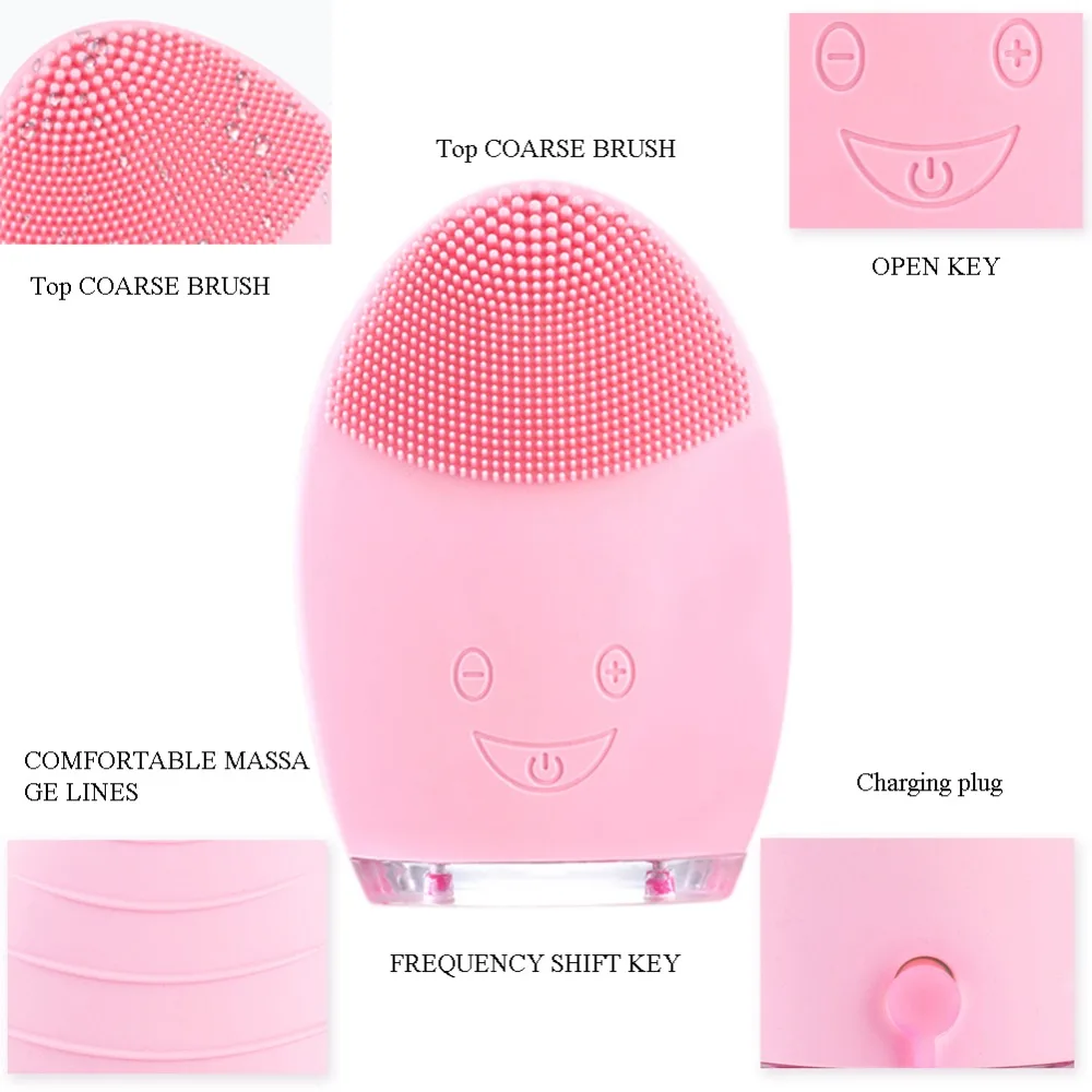 Face Cleaning Mini Electric Massage Brush Washing Machine Waterproof Silicone Cleansing Tools 4
Face Cleaning Mini Electric Massage Brush Washing Machine Waterproof Silicone Cleansing Tools 4
