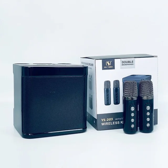100W bluetooth dual microphone high power subwoofer portable karaoke bluetooth speaker smart external karaoke devicecaixa de SOM
100W bluetooth dual microphone high power subwoofer portable karaoke bluetooth speaker smart external karaoke devicecaixa de SOM