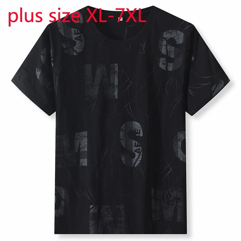 New Arrival Super Large Summer Fashion Young Men Round Neck Printed Short Sleeve Knitted Casual Men T Shirt Plus Size XL-6XL 7XL
New Arrival Super Large Summer Fashion Young Men Round Neck Printed Short Sleeve Knitted Casual Men T Shirt Plus Size XL-6XL 7XL