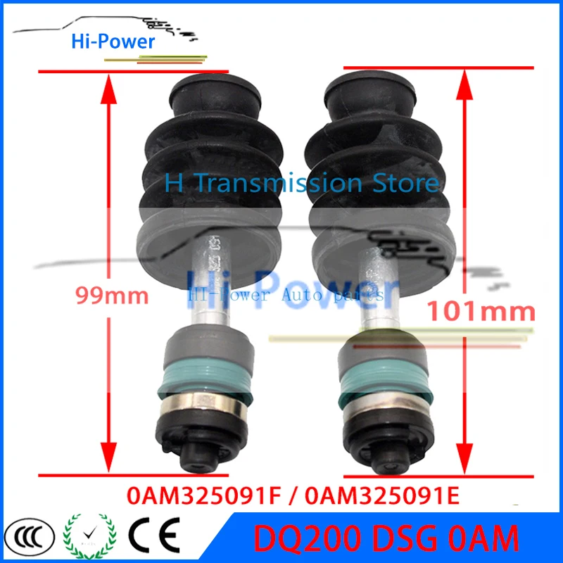 DQ200 DSG Transmission Valve Bodiston Rod Kit 0AM325091F(99mm) / 0AM325091E(101mm) for Audi VW AUDI SEAT SKODA Car Accessories
DQ200 DSG Transmission Valve Bodiston Rod Kit 0AM325091F(99mm) / 0AM325091E(101mm) for Audi VW AUDI SEAT SKODA Car Accessories