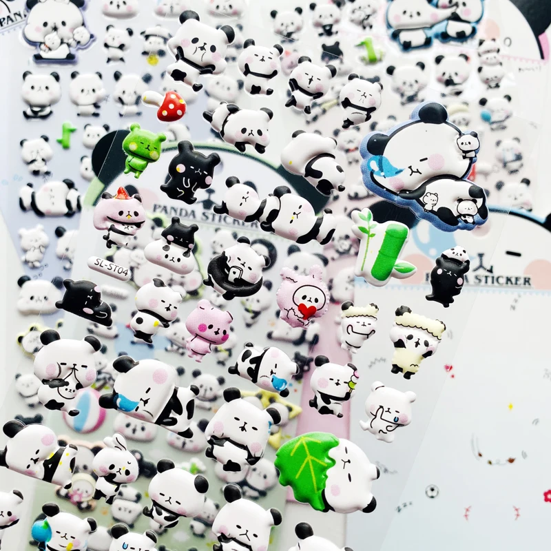 1 Sheet Kawaii Cartoon Panda 3D DIY Stickers Decorative Scrapbooking Diary Album Stick Label Hand Account Decor Stationery
1 Sheet Kawaii Cartoon Panda 3D DIY Stickers Decorative Scrapbooking Diary Album Stick Label Hand Account Decor Stationery