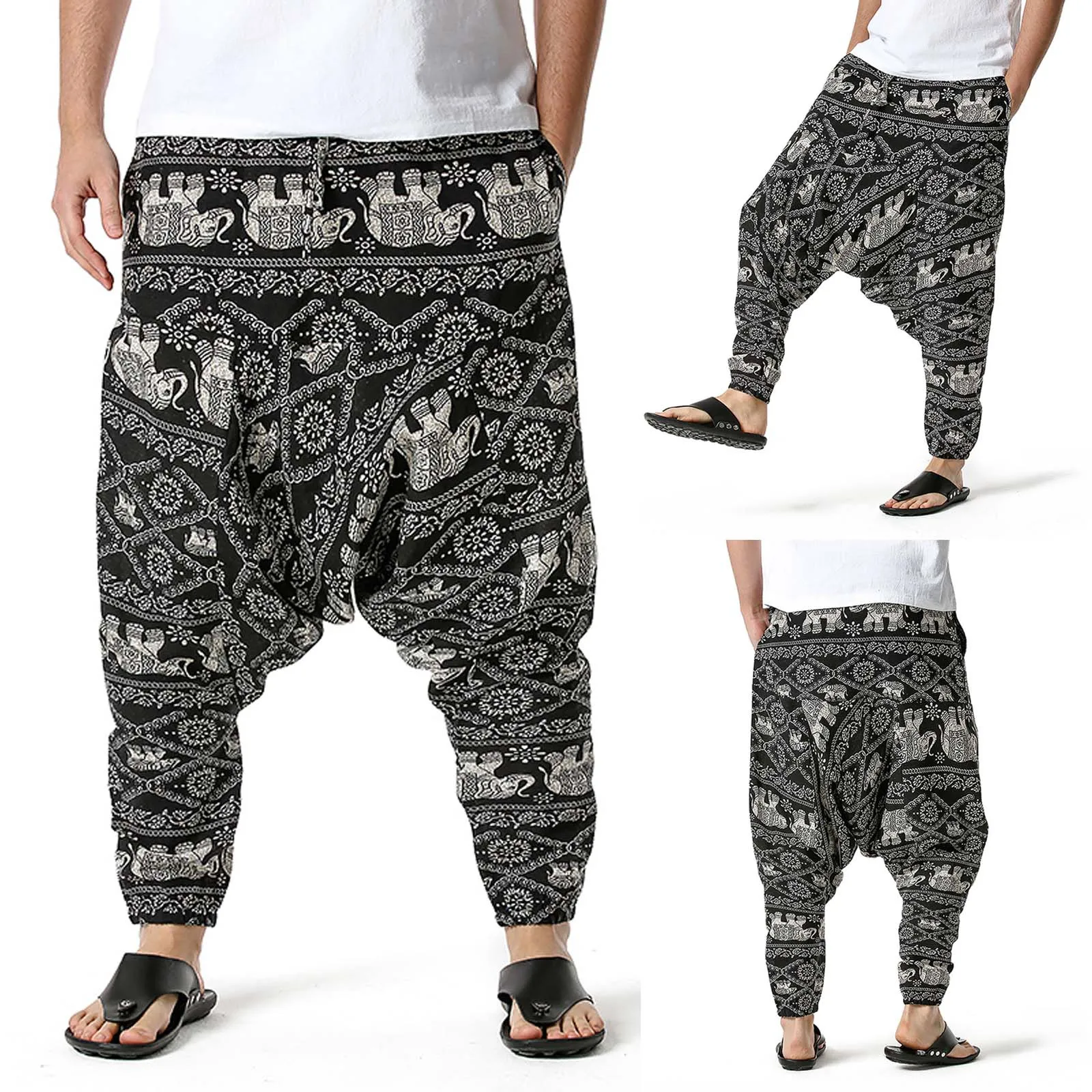 60# Men's Cotton-Linen Loose Casual Lightweight Elastic Waist Pants Home Pants Oversize Linens Streetwear 2021 Male Cross Pants
60# Men's Cotton-Linen Loose Casual Lightweight Elastic Waist Pants Home Pants Oversize Linens Streetwear 2021 Male Cross Pants